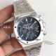 Perfect Replica Audemars Piguet Royal Oak Deep Blue Dial Stainless Steel Chronograph Watch (2)_th.jpg